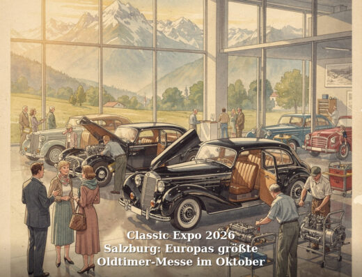 Classic Expo 2026 Salzburg: Europas größte Oldtimer-Messe im Oktober — 16.–18. Oktober 2026