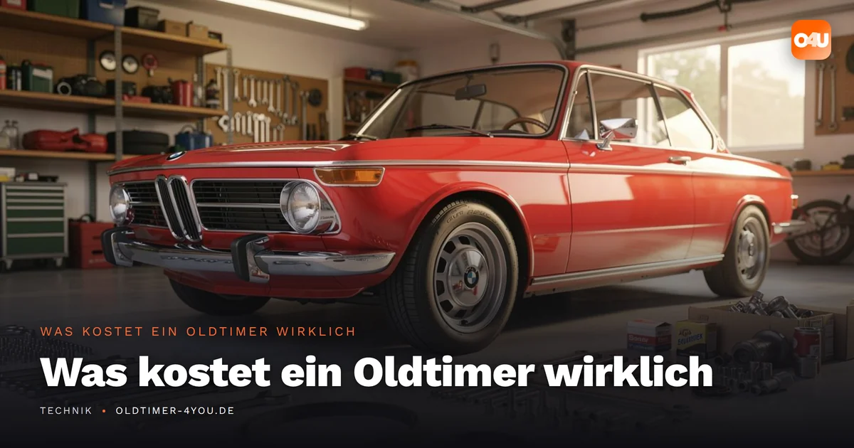Goki Oldtimer Oldtimer Kosten: Versicherung, Steuer, Werkstatt + versteckte Ausgaben