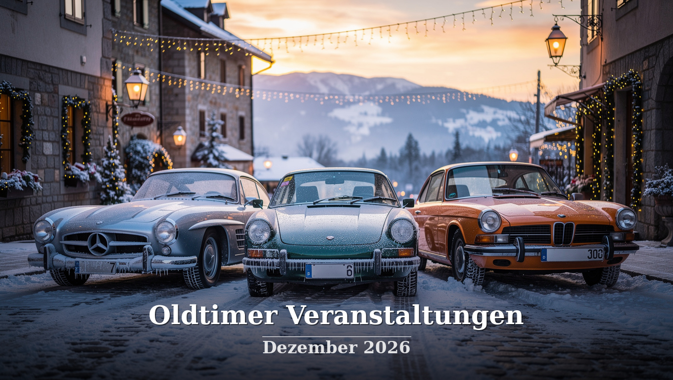 Oldtimer Veranstaltungen Dezember 2026
