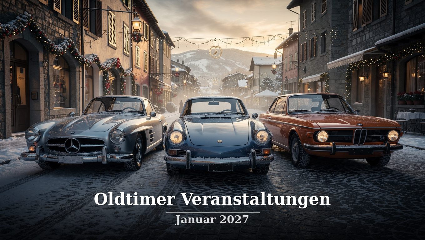 Oldtimer Veranstaltungen Januar 2027