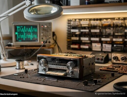 DIE RADIOWERKSTATT – Umrüsten von alten Radios auf ‚Stand der Zeit‘ — Radio Reparatur & Nachrüstungen | oldtimer-4you.de