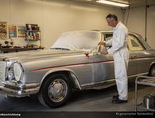 ROMAN HINDEMITH – Oldtimer Hand-Linierung mit dem Schlepppinsel — Lackierung & Pulverbeschichtung | oldtimer-4you.de