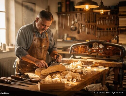 Tischlerei Schwarz / Hähnichen — Zierholz & Furnierarbeiten | oldtimer-4you.de