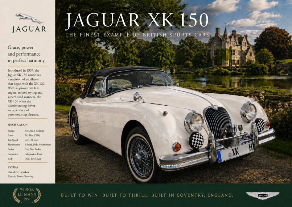 Jaguar XK-150 3,8l DHC