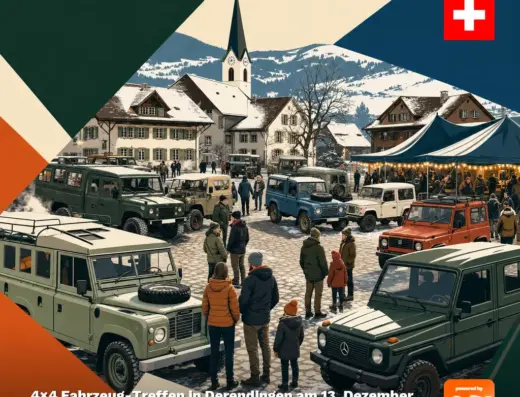 4×4 Fahrzeug-Treffen in Derendingen am 13. Dezember, 13. Dezember 2026, Oldtimer Veranstaltung