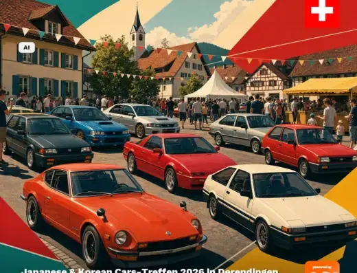 Japanese & Korean Cars-Treffen 2026 in Derendingen — 24. Oktober 2026