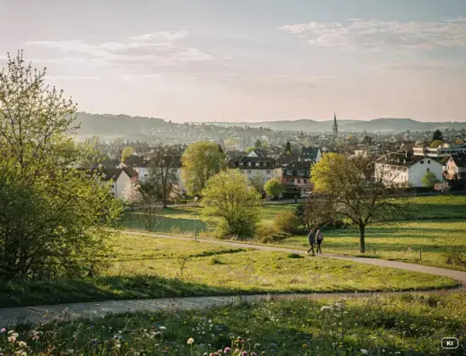 Landschaft von Parkstraße 1