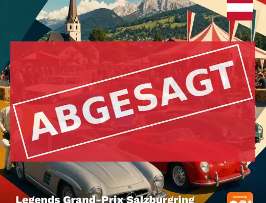 Legends Grand-Prix Salzburgring — 2.–4. Oktober 2026 (abgesagt)