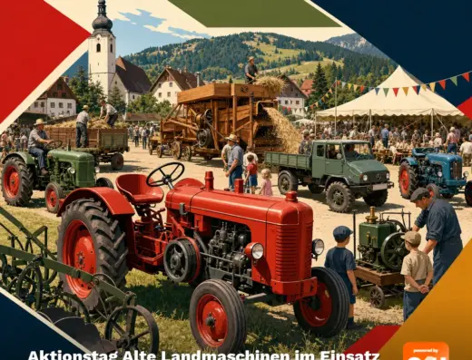 Aktionstag Alte Landmaschinen im Einsatz — 11. Oktober 2026
