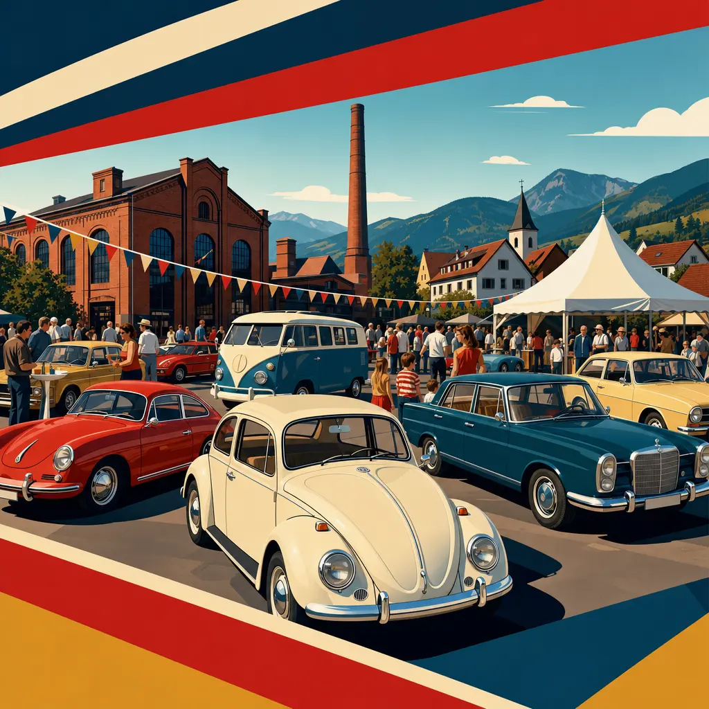 US Car Treffen am Museum Industriekultur-MIK