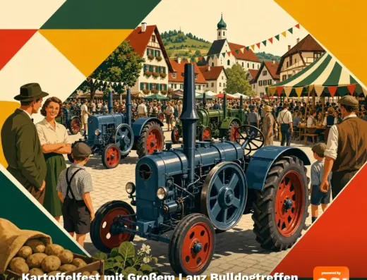 Kartoffelfest mit Großem Lanz Bulldogtreffen — 2.–4. Oktober 2026