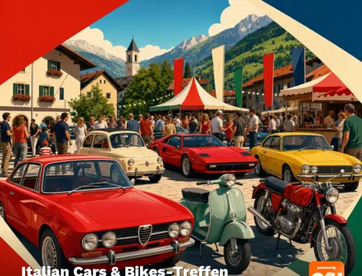 Italian Cars & Bikes-Treffen — 9. Mai 2027