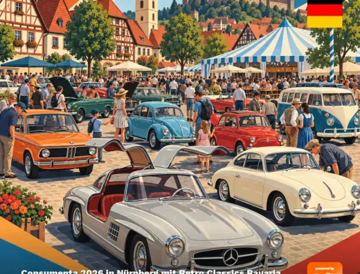 Consumenta 2026 in Nürnberg mit Retro Classics Bavaria