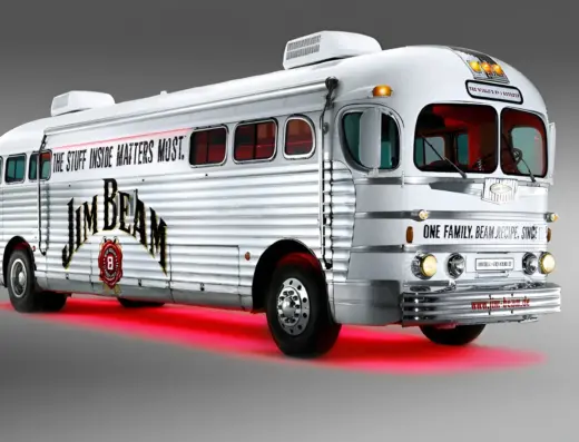 Greyhound Jim Beam Bus